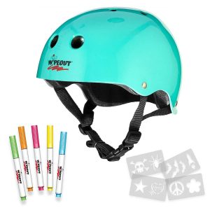 Triple 8 WipeOut-Kids-Helmet-Tea