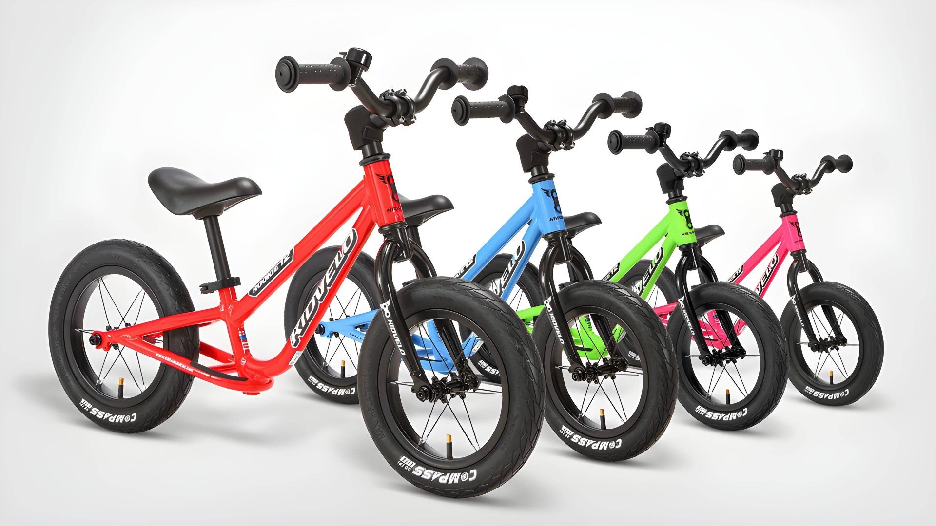 Kidvelo Rookie 12 Balance Bike 4 x Cool Paint Colours for Small Toddlers