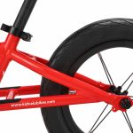 Kidvelo Rookie 12 Balance Bike - Red - Best Balance Bike Australia - rear wheel view