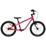 Kidvelo Rookie 18 Balance To Pedal Bike Pink - Side View