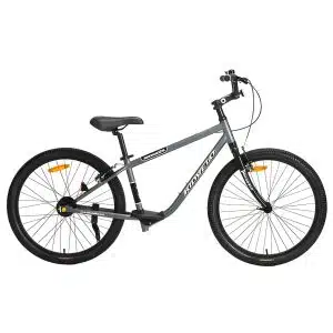Kidvelo Rookie 24 Balance To Pedal Bike Galaxy Grey - Side View