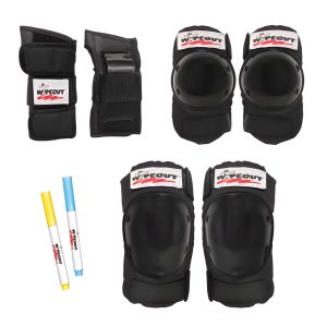 Triple-8-Wipeout-Kids-Protction-Pads-Black-Hero