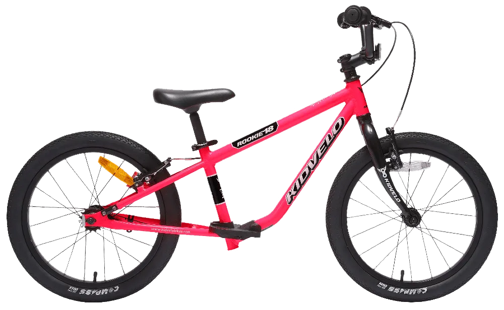 Kidvelo rookie 18 inches bike Pink color