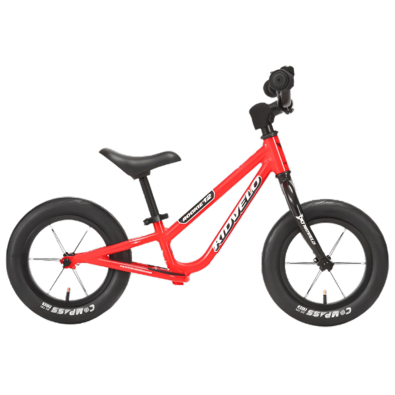 Kidvelo-Rookie-12-Balance-Bike-Red-Side